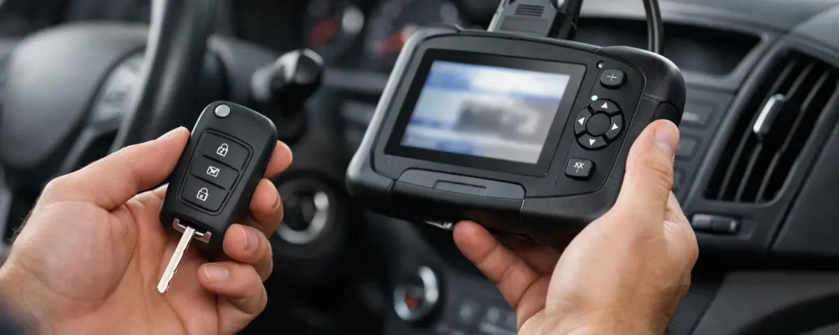 Cómo programar llave con transponder sin errores