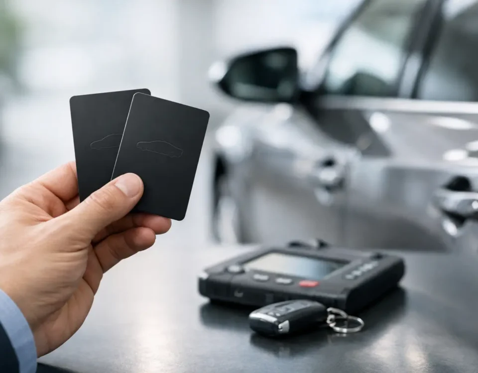 Duplicado de tarjeta de coche rápido y seguro