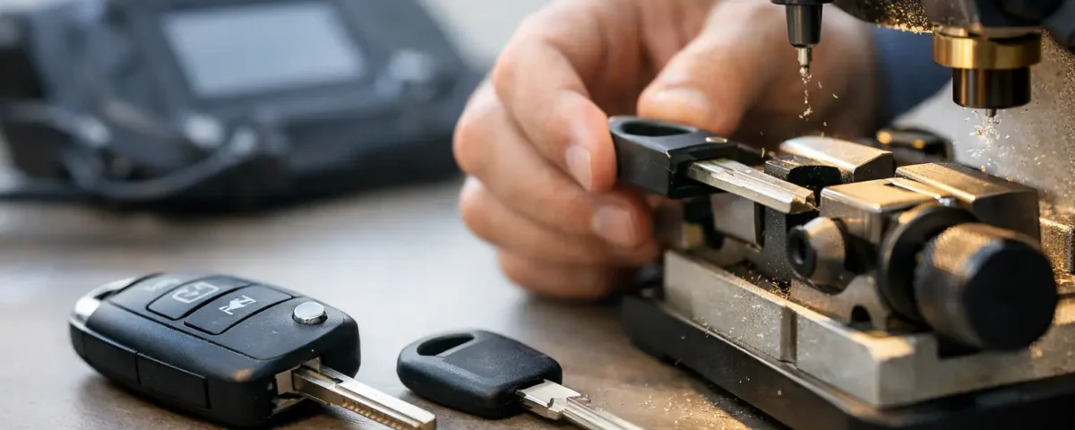 Hacer copia sin original de llave de coche