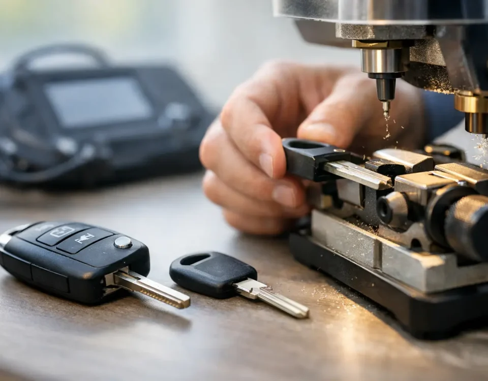 Hacer copia sin original de llave de coche