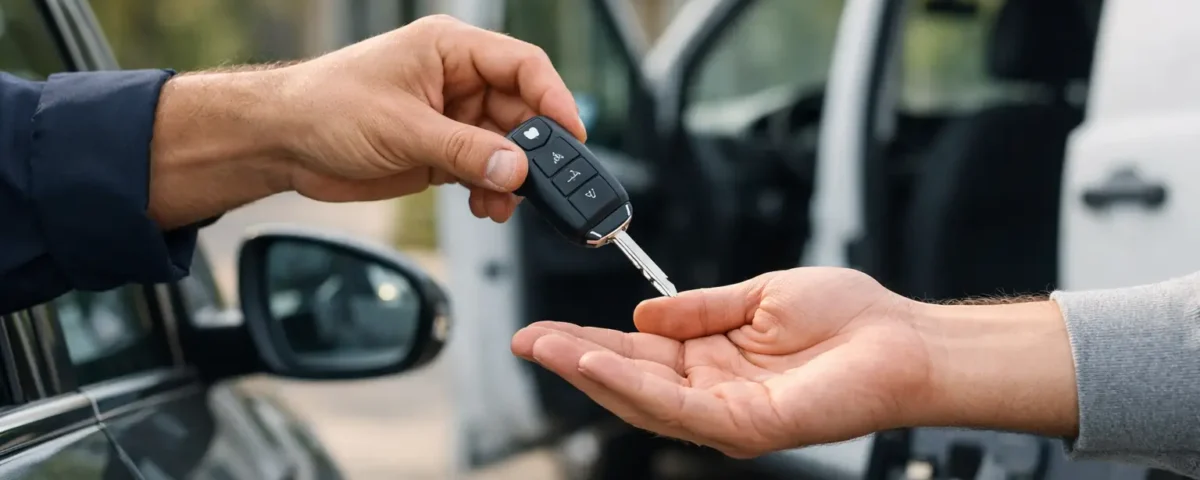Llave de coche a domicilio rápida y segura