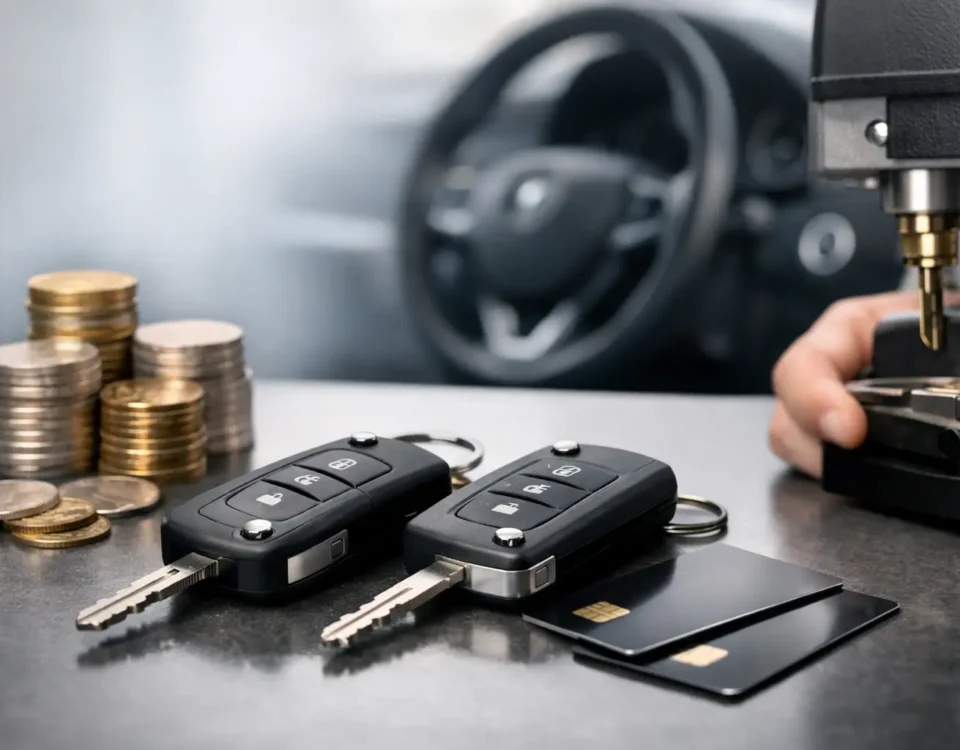 Precio del duplicado de tarjetas de coche