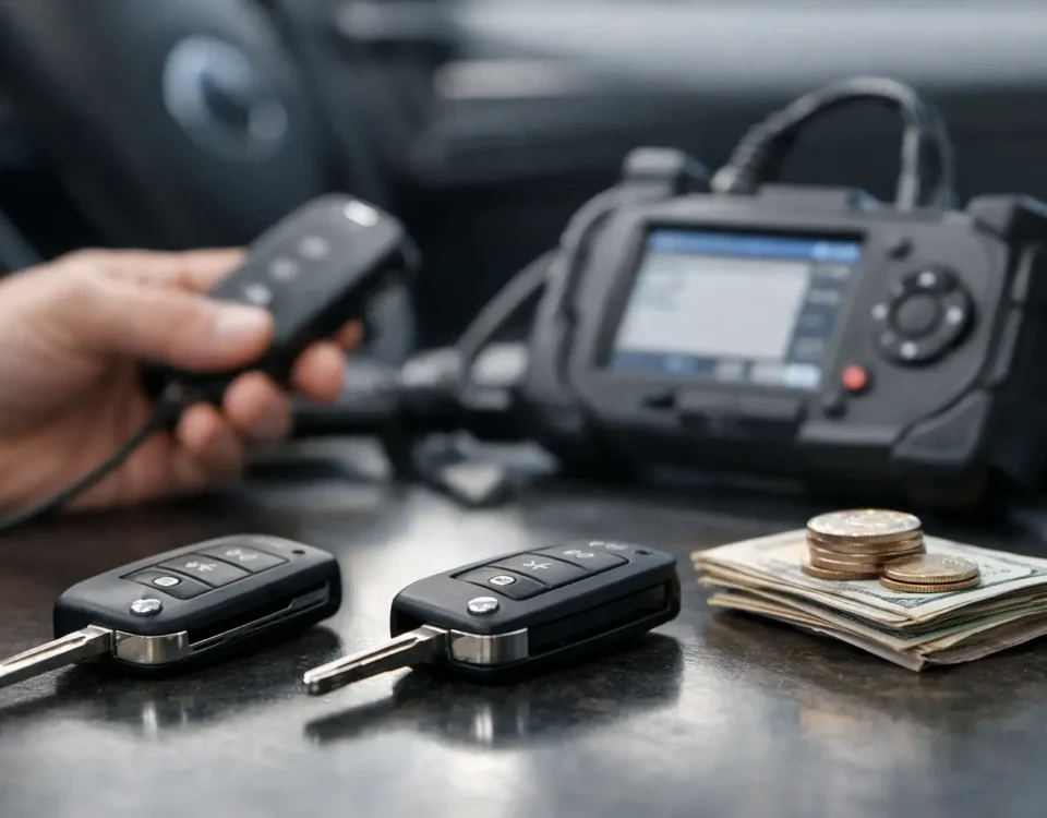 Precio duplicado llave coche codificada