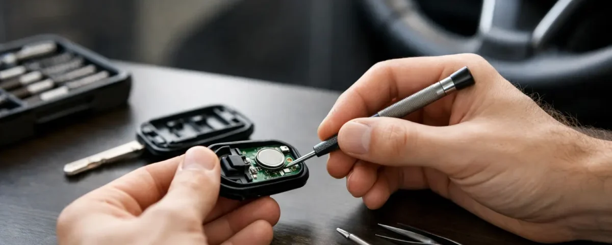 Reparar un mando de coche que no funciona