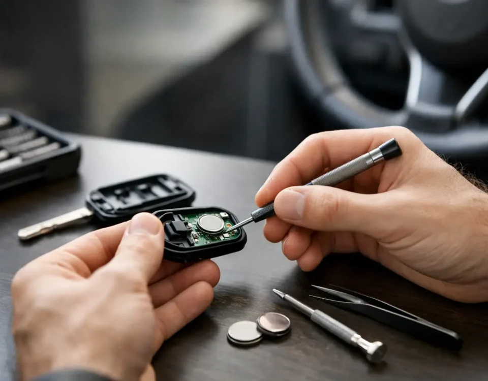 Reparar un mando de coche que no funciona
