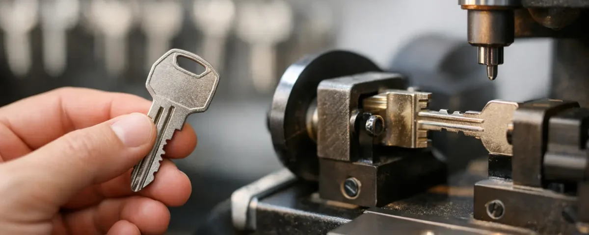 ¿Se puede copiar una llave con una sola?