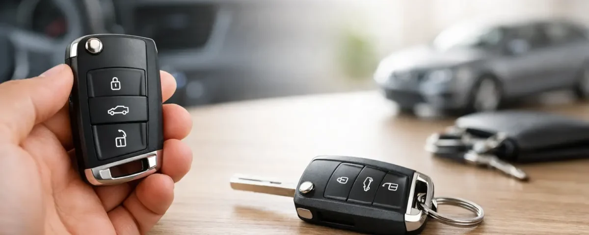 Beneficios de una llave de coche de repuesto
