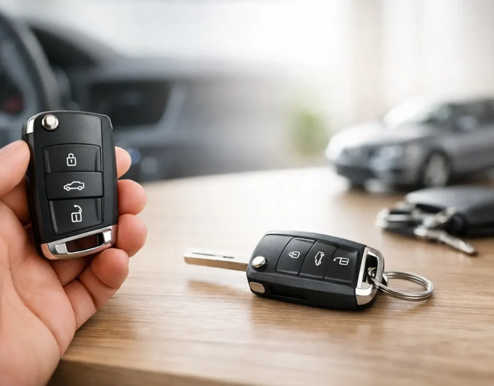 Beneficios de una llave de coche de repuesto