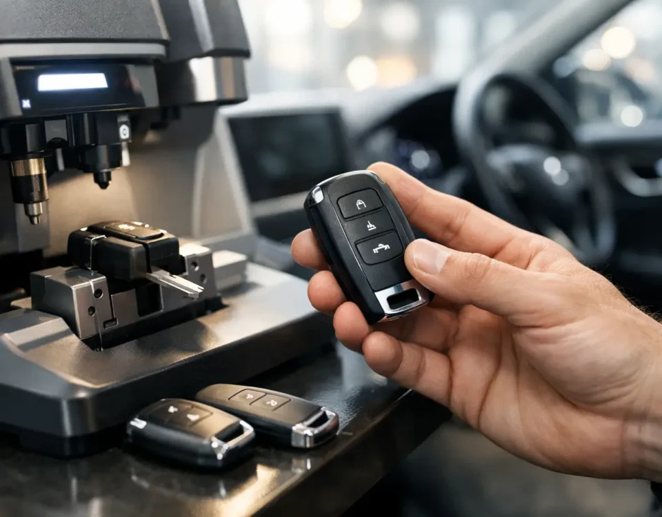 Copia de llave smart key rápida y segura