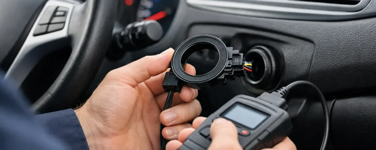 Diagnosticar la antena del inmovilizador del vehículo