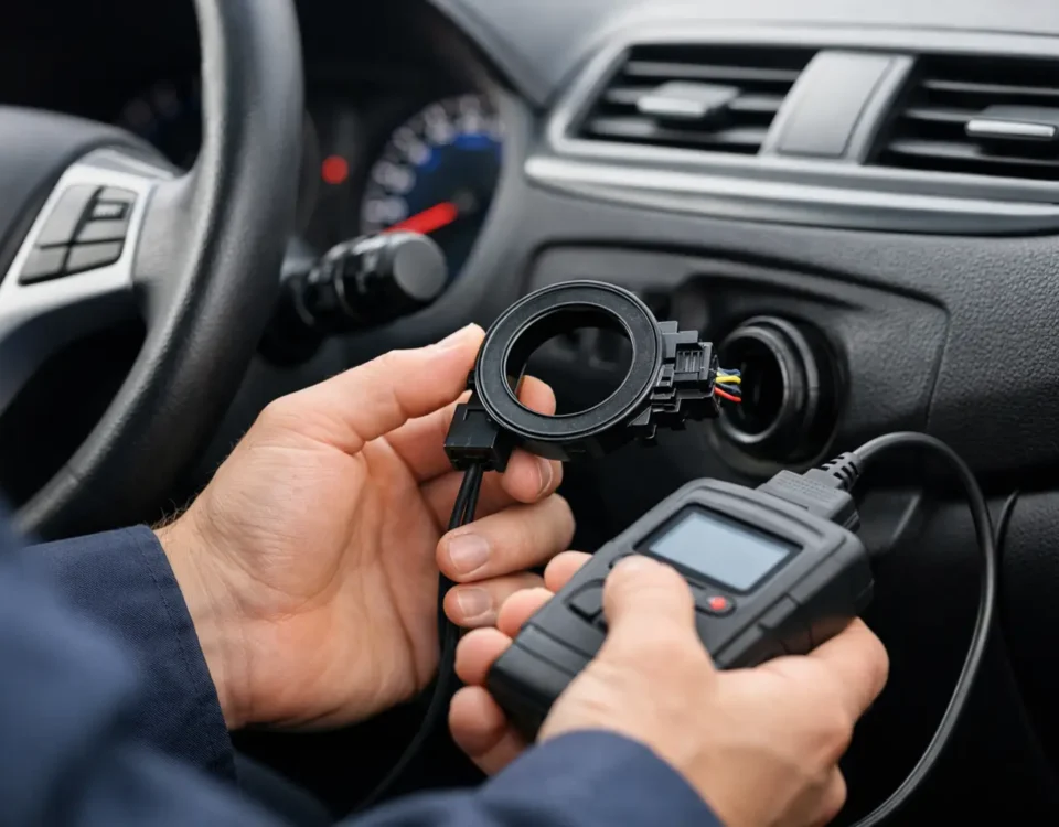 Diagnosticar la antena del inmovilizador del vehículo