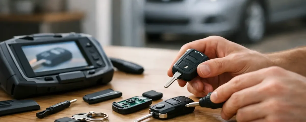 Duplicado de mando de coche en casa, sin esperas