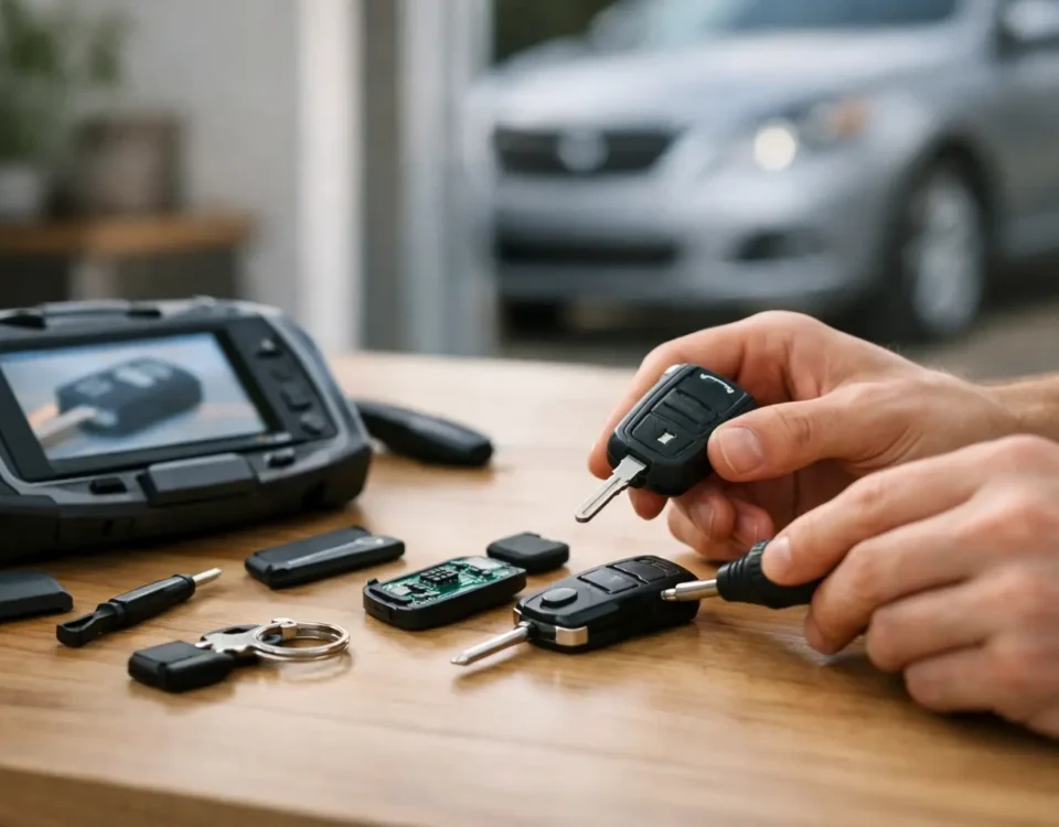 Duplicado de mando de coche en casa, sin esperas