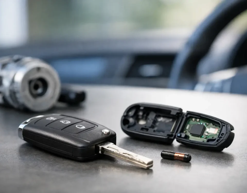 Guía del transponder de la llave del coche