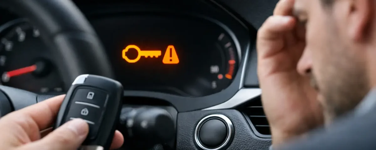Llave coche no detectada: qué hacer ahora