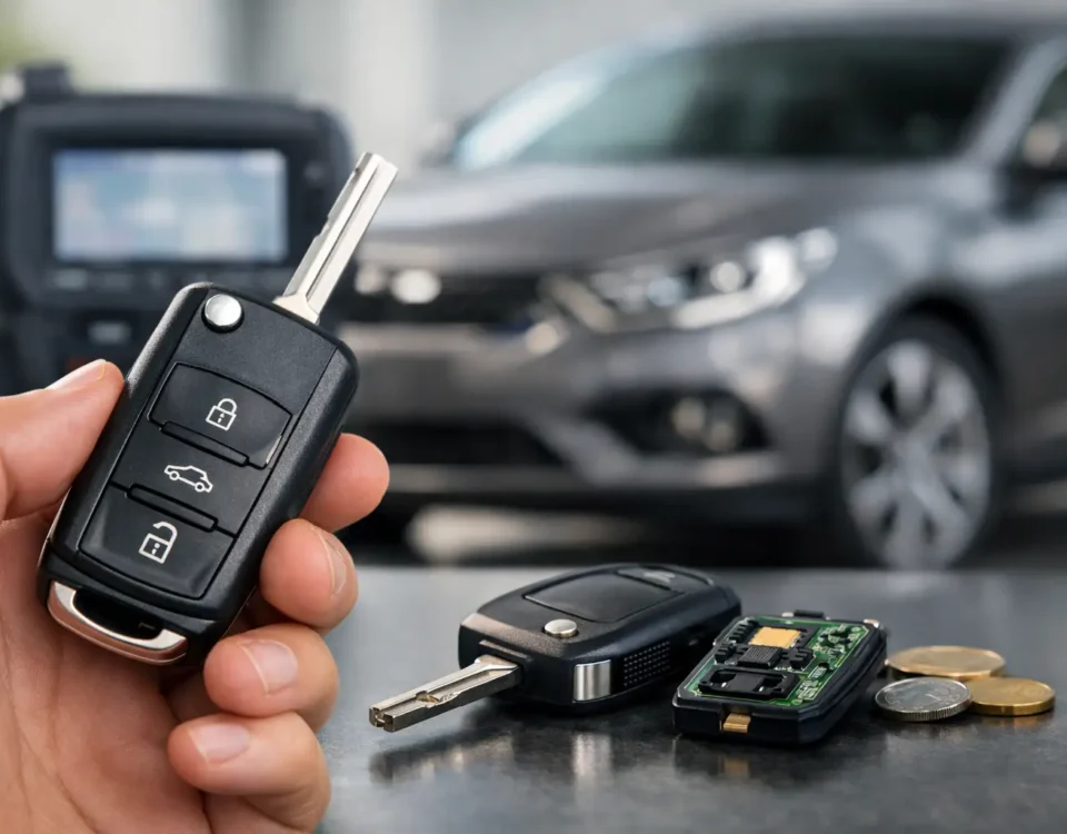 Llaves de coche codificadas: precio y factores