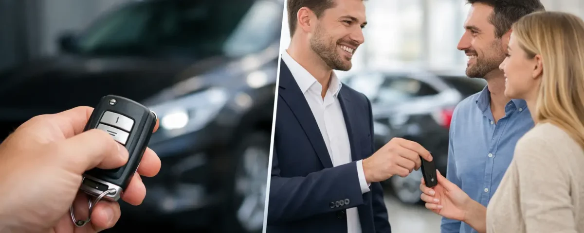 Mando de coche vs concesionario: qué conviene