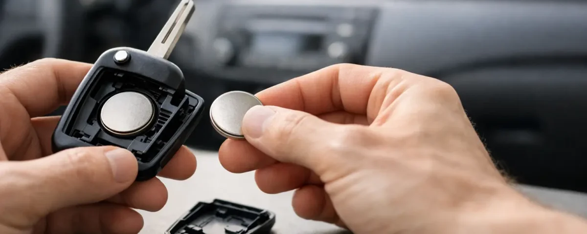 Pila mando coche: cómo cambiarla y acertar