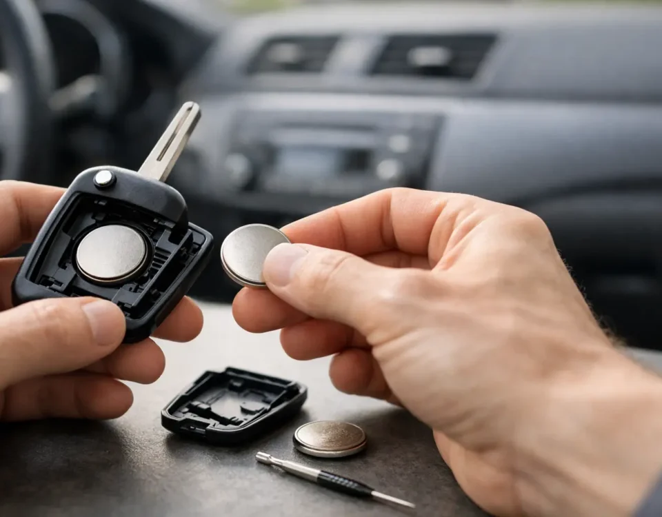 Pila mando coche: cómo cambiarla y acertar
