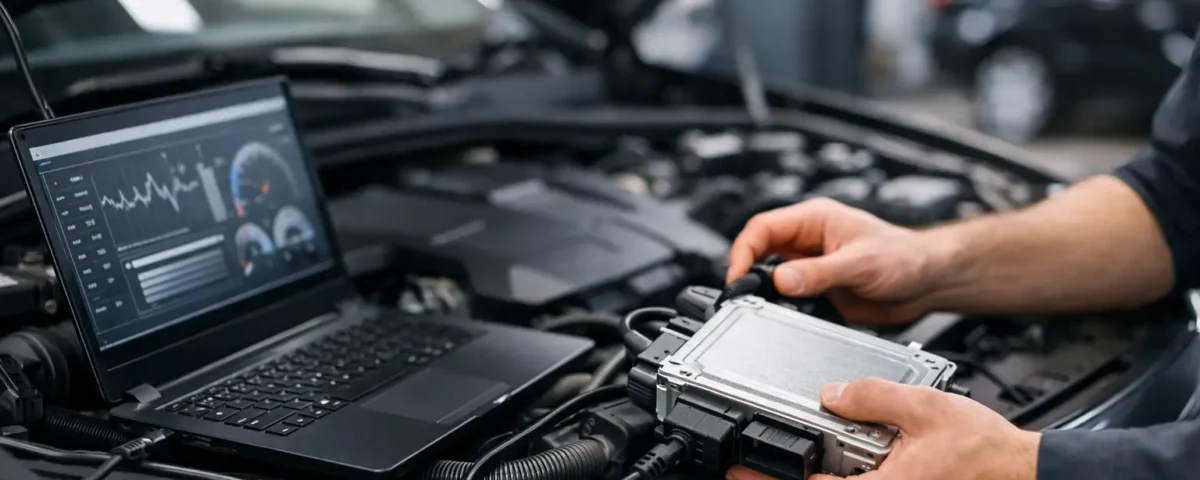 Reprogramación centralita coche sin riesgos