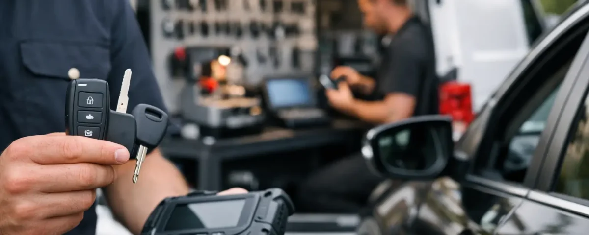 Taller móvil de llaves de coche al momento