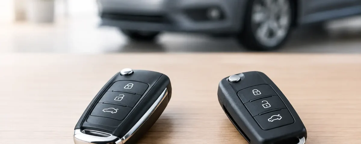 Llave original versus compatible para tu coche