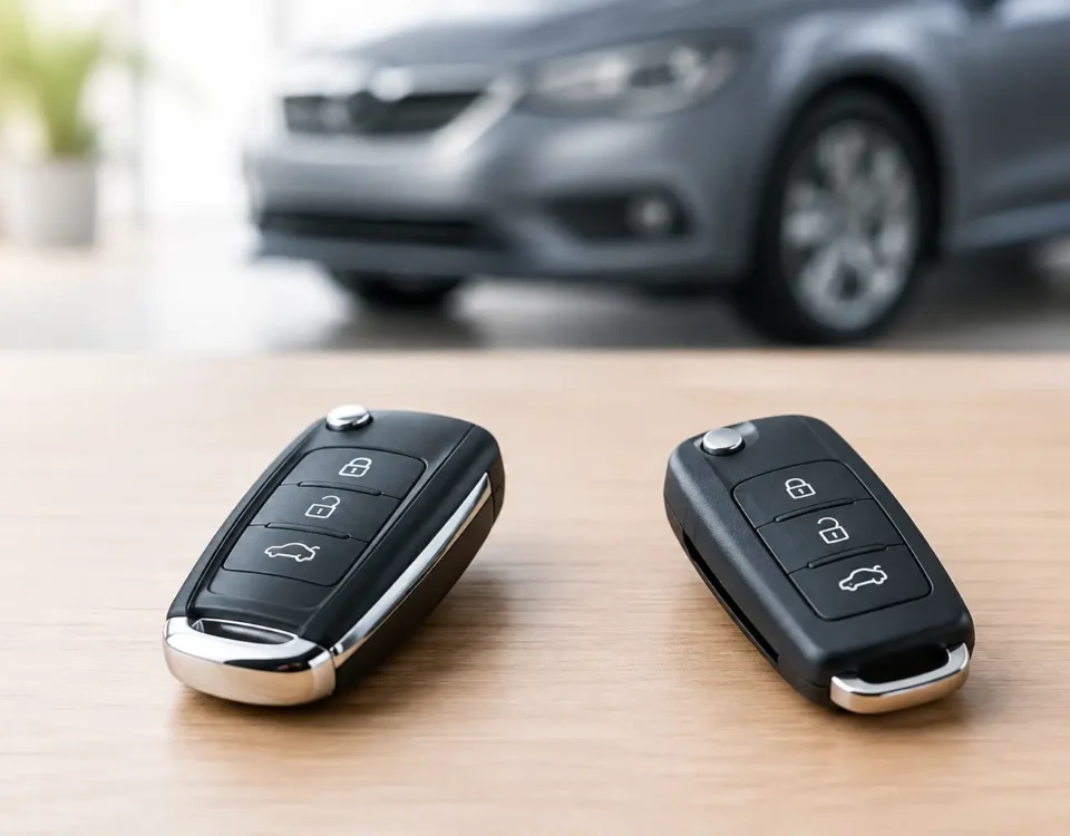 Llave original versus compatible para tu coche