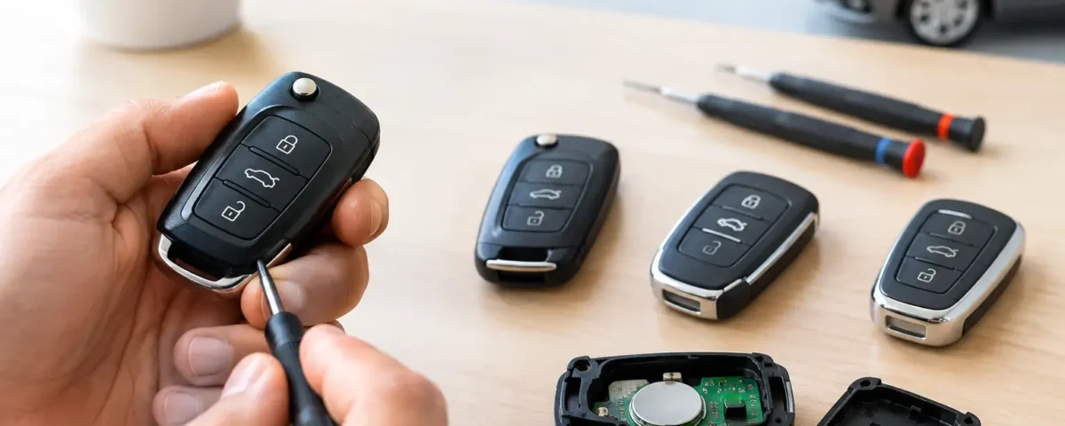 Mandos de coche: reparar, copiar o sustituir
