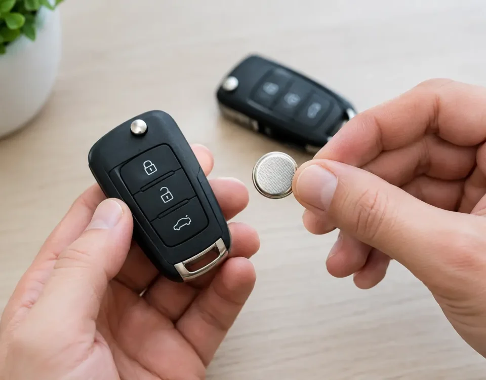 Cómo comprobar batería de llave de coche