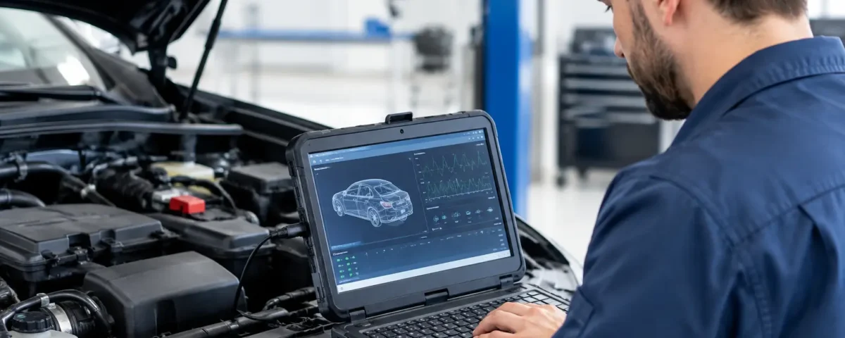 Evaluación del diagnóstico electrónico del automóvil