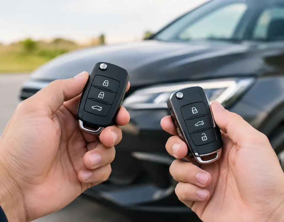 ¿Puedo usar una llave compatible en mi coche?