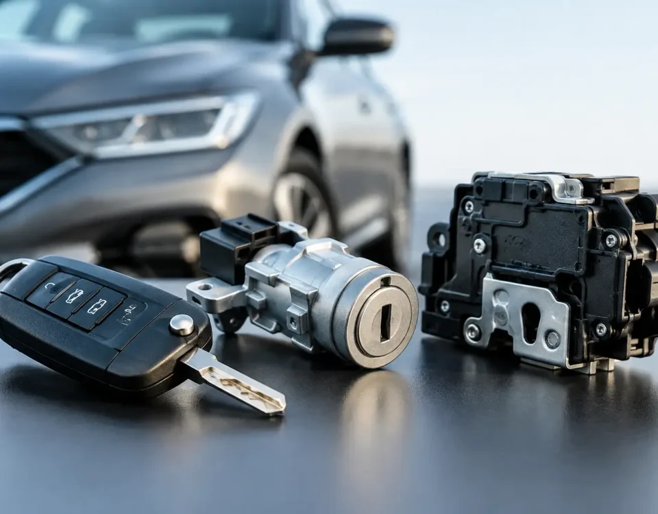 Tipos de cerraduras automotrices modernas
